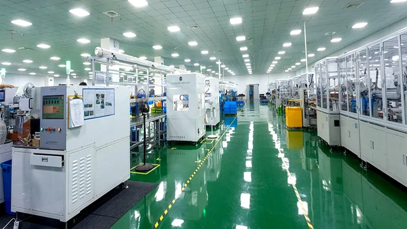 Battery Assembly Line at Wiltson Energy low-temperature LiFePO4 battery manufacturing facility