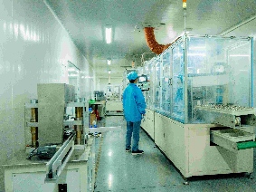 Electrolyte Filling Line at Wiltson Energy low-temperature LiFePO4 battery manufacturing facility